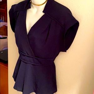 Navy blue dress shirt